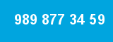 989 877 34 59